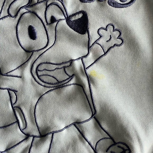 Bluey Toddler 3T Outfit Set Tee + Sweatshirt Licensed Ludo Studio Boys Girls - Picture 4 of 4